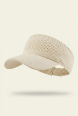 Ekru Beyazı Tenis Şapkası