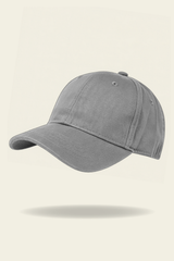 Gri Basic Kep Şapka