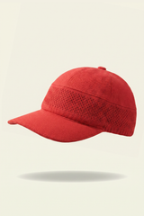 Kırmızı Kapalı Tenis Şapkası