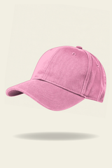 Pembe Basic Kep Şapka